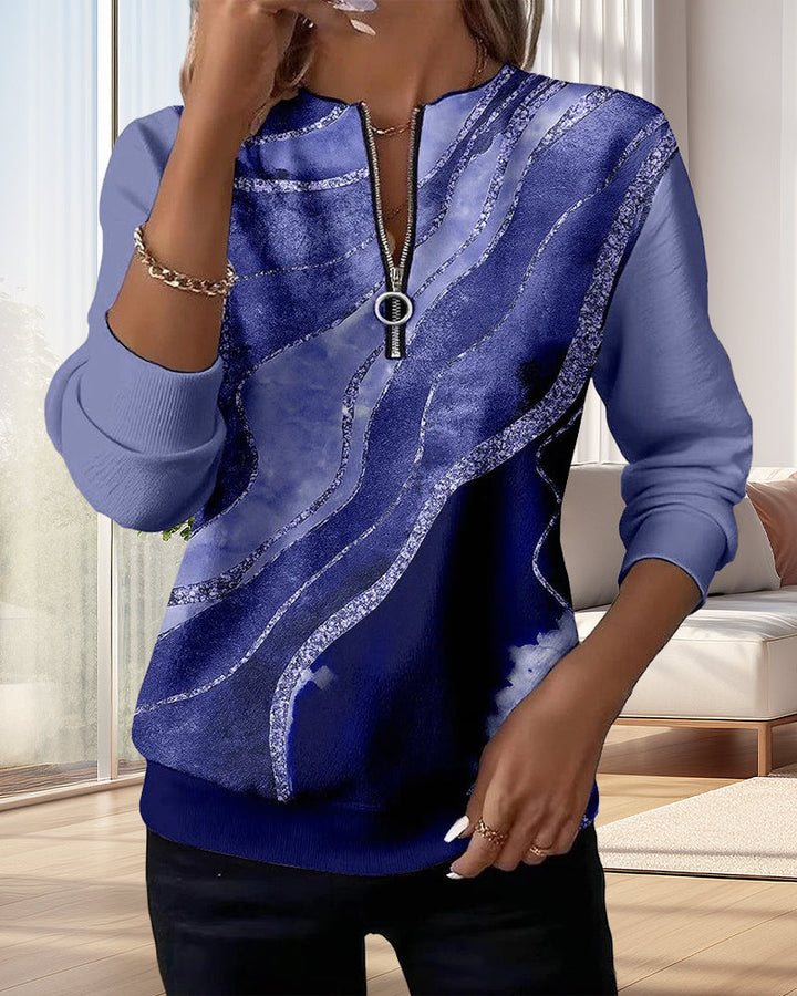 Hazel - Comfort Half-Zip Sweater