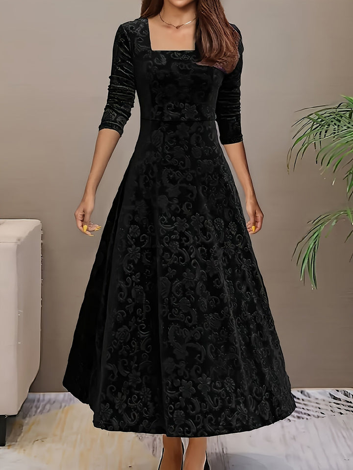 Clarissa | Holiday Velvet Dress