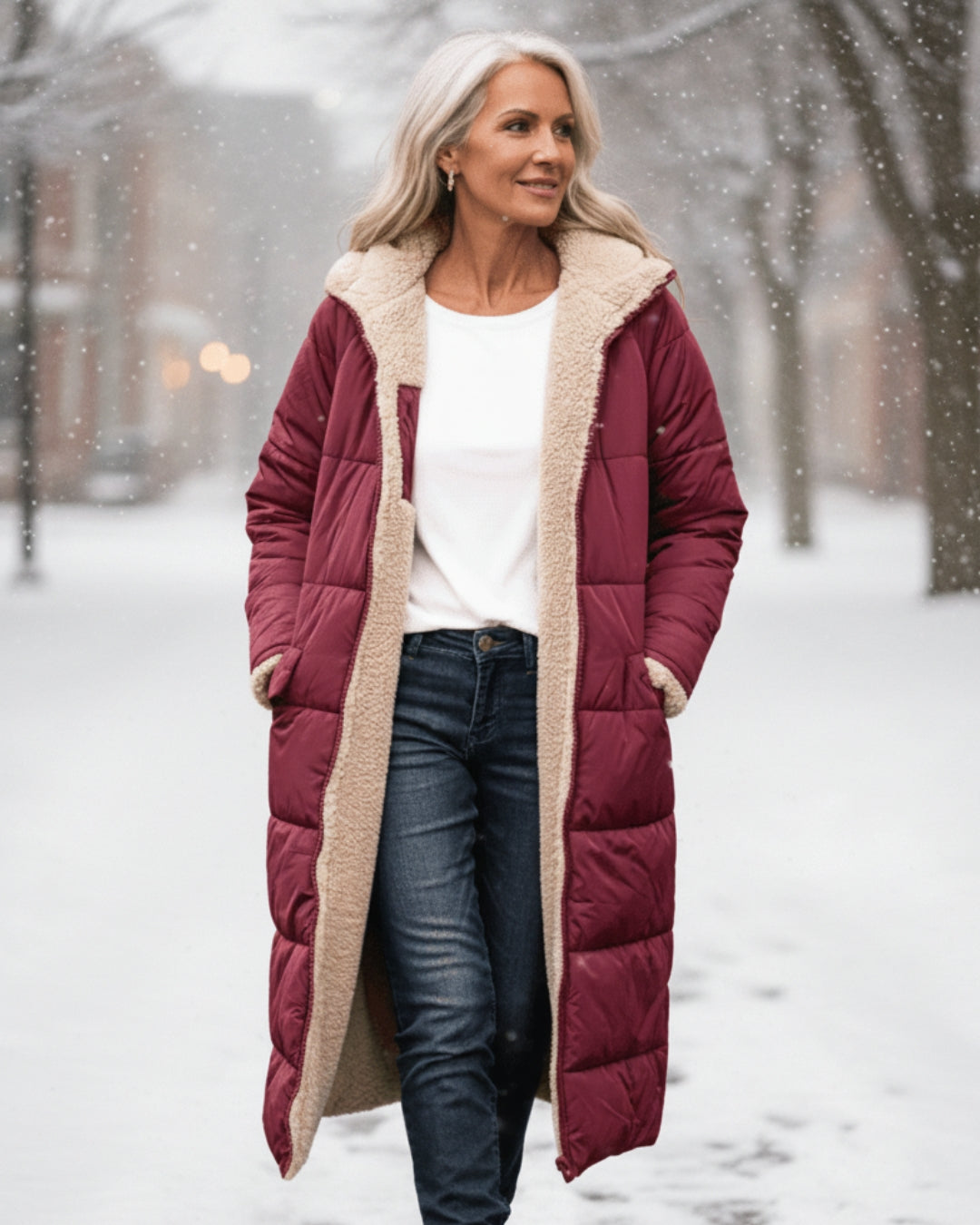 Sherpa Elegant Winter Coat