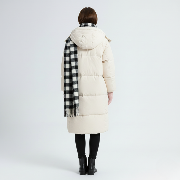 GIGATY - Classic Hooded Long Puffer Coat