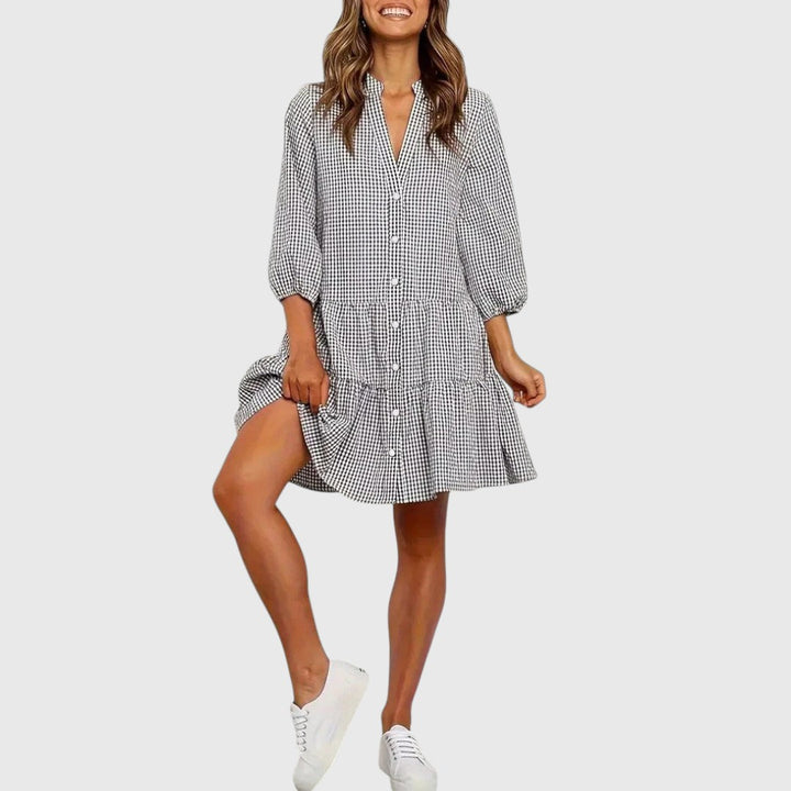 Hester - Gingham Dream Dress