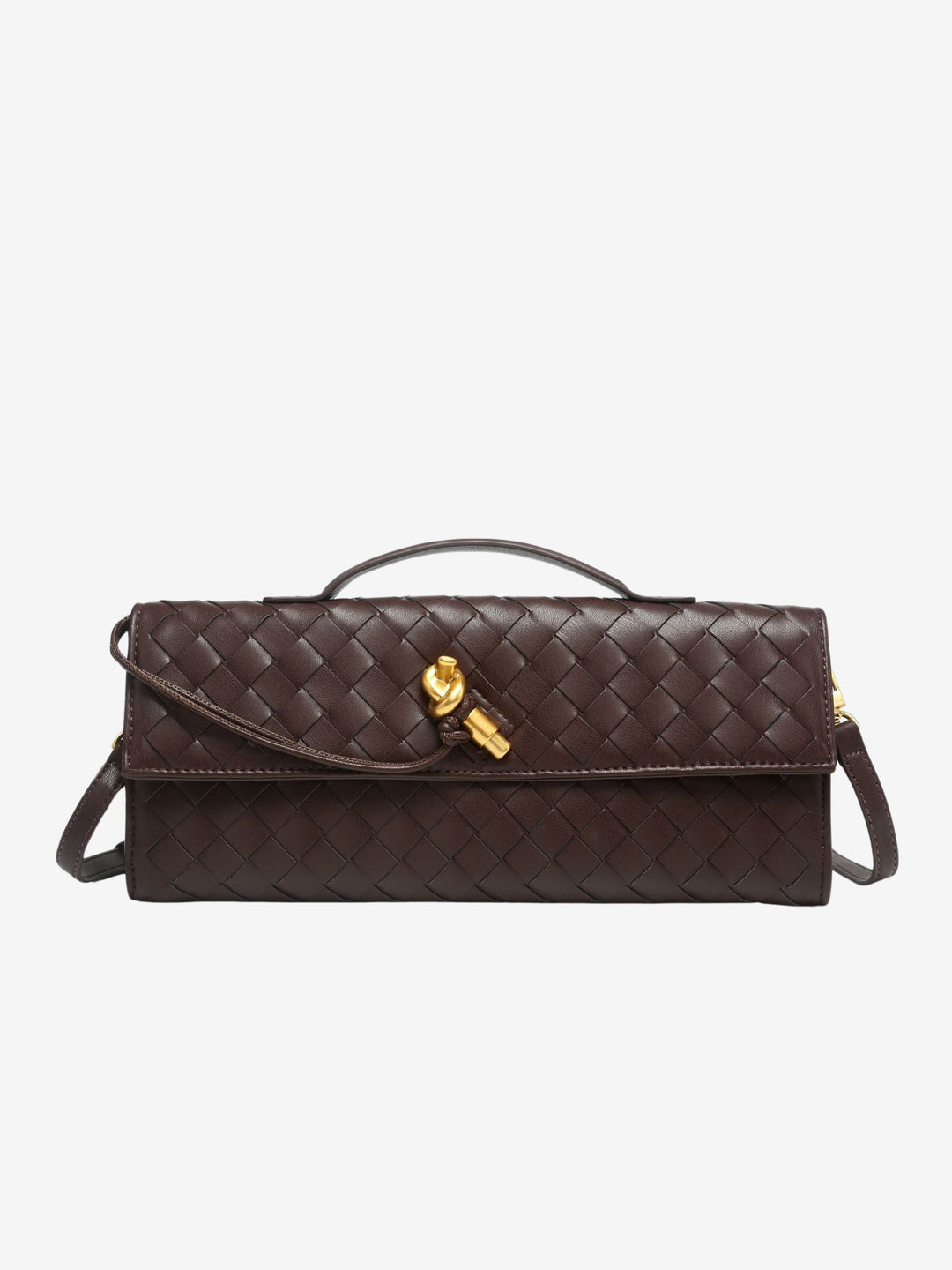 Camila | Luxe Slim Woven Clutch
