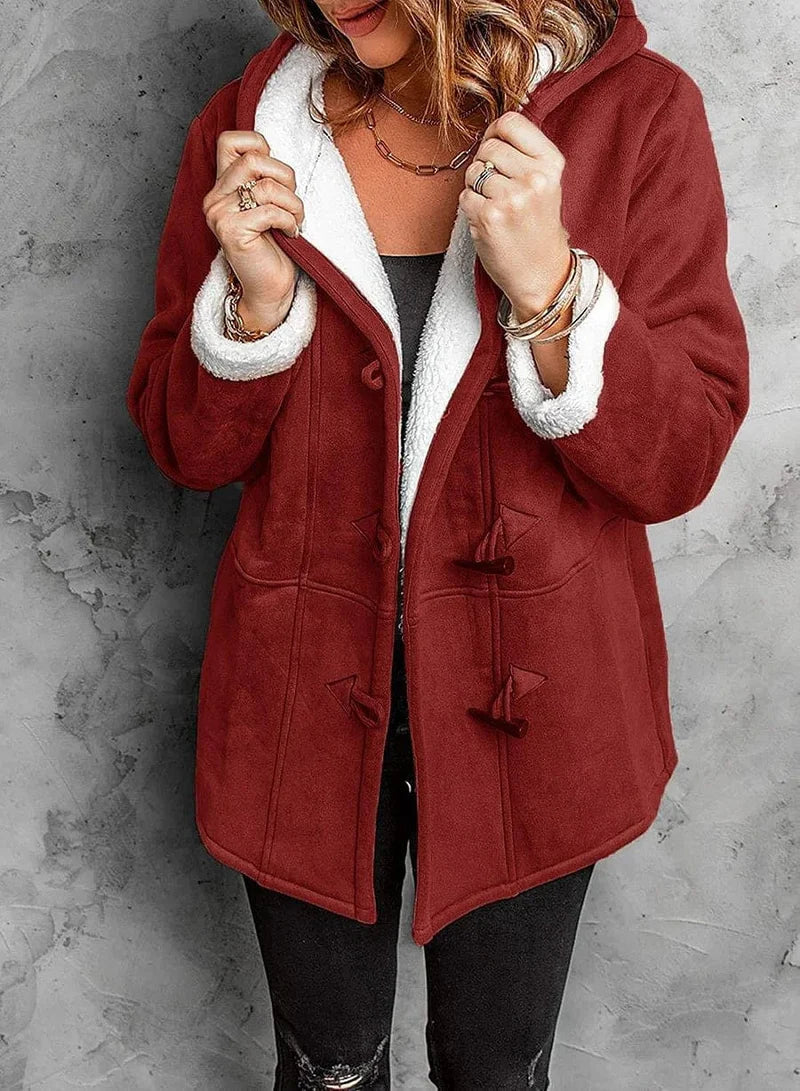 Arwelyn | Hooded Toggle Winter Coat