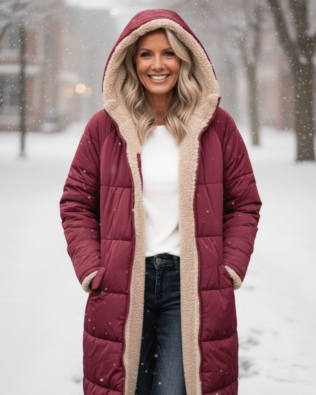 Sherpa Elegant Winter Coat