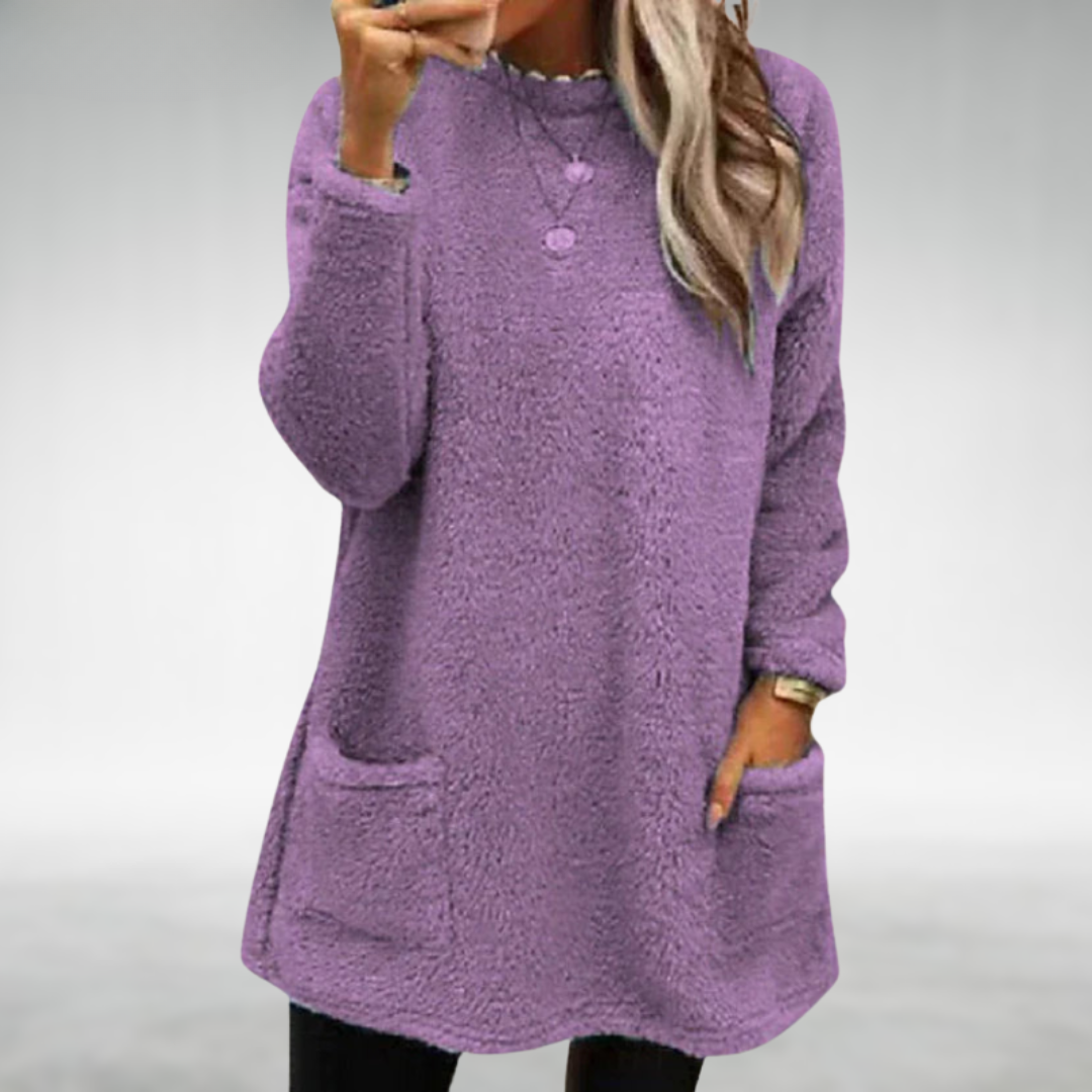 WILLA | COMFORT SWEATER WITH TUMMY COVERAGE