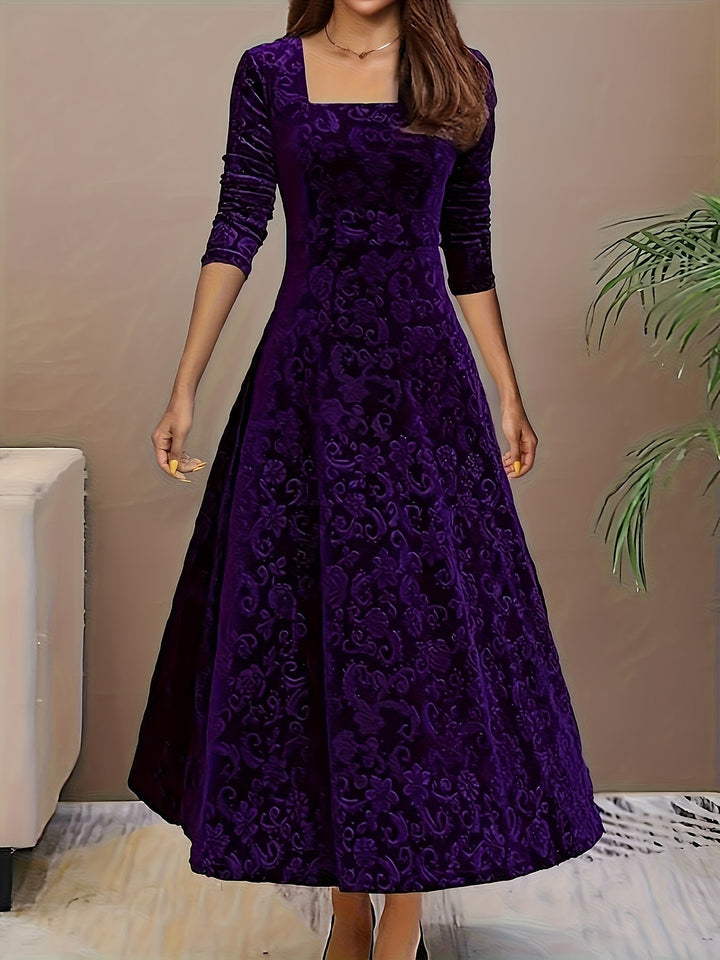 Clarissa | Holiday Velvet Dress