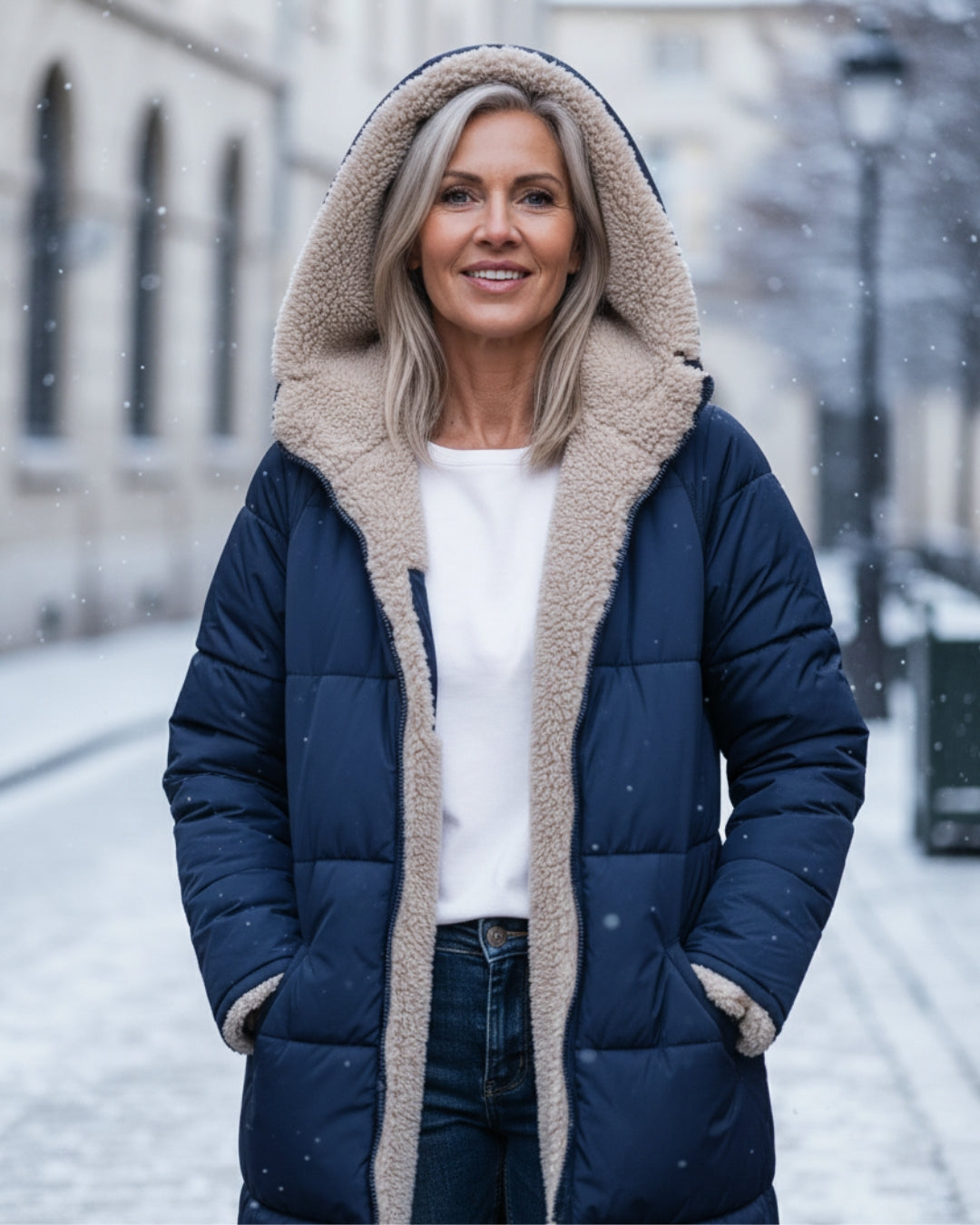 Sherpa Elegant Winter Coat