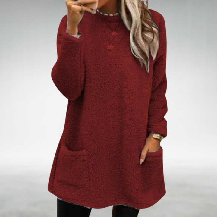 WILLA | COMFORT SWEATER WITH TUMMY COVERAGE