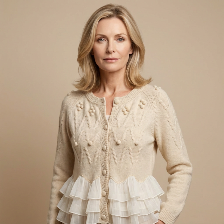 Natalie | Soft Ruffle Cardigan