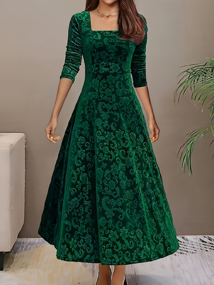 Clarissa | Holiday Velvet Dress