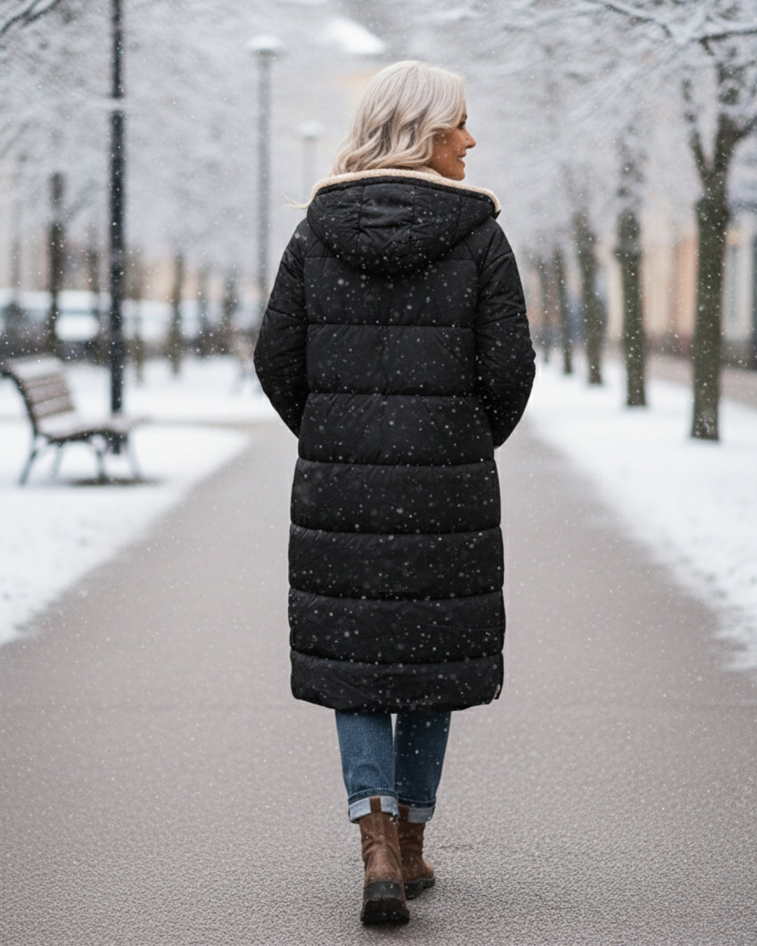 Sherpa Elegant Winter Coat