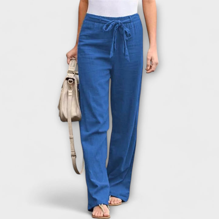 Loreen - Lightweight Linen Trousers
