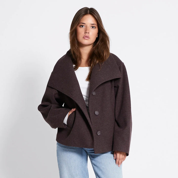Noelia Wool-Effect Jacket