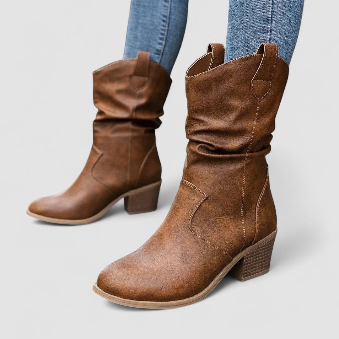 Vivian™ – Orthopaedic Leather Boots