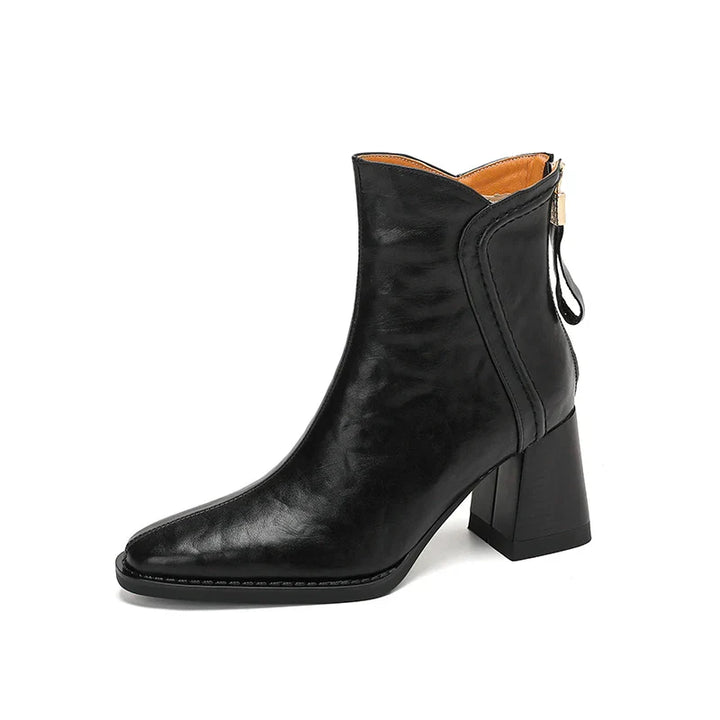 Sharon - Elegant Comfort Heel Boots