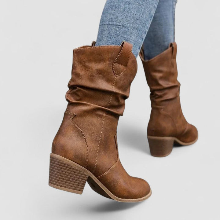 Vivian™ – Orthopaedic Leather Boots