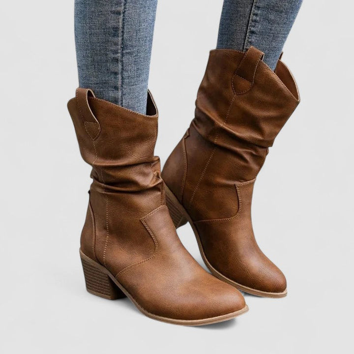 Vivian™ – Orthopaedic Leather Boots