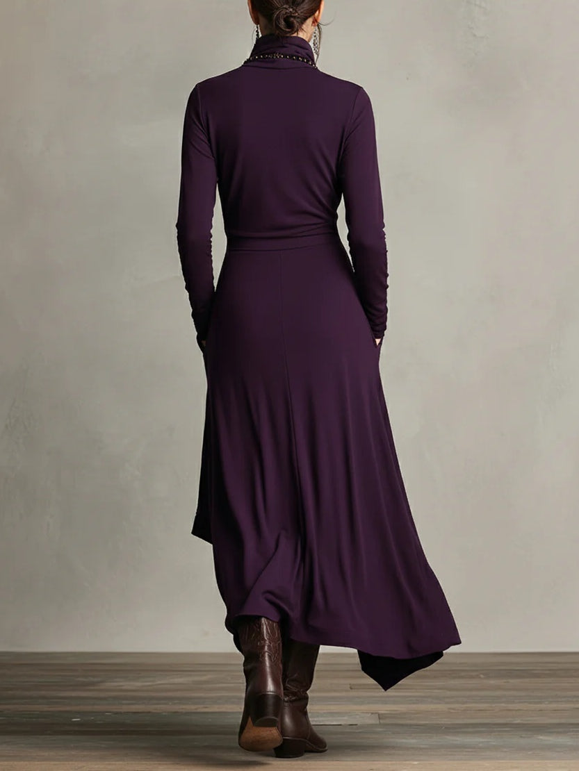Tanya | High-neck Maxi Dress