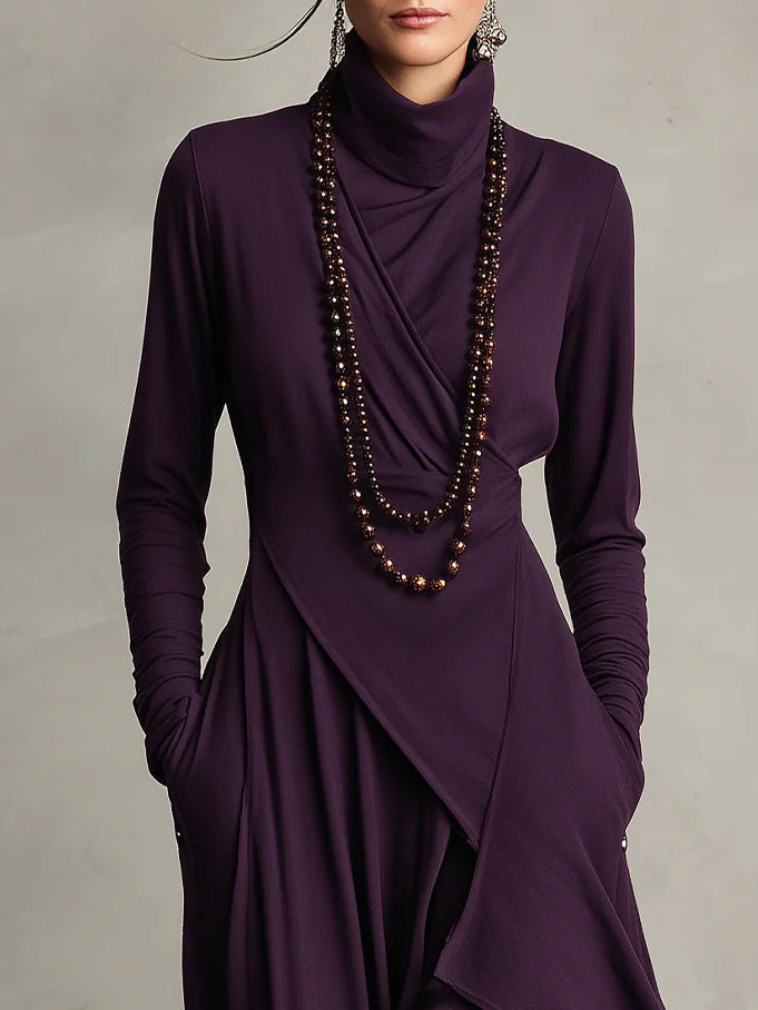 Tanya | High-neck Maxi Dress