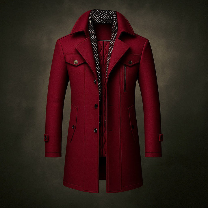 Harrington Wool Coat