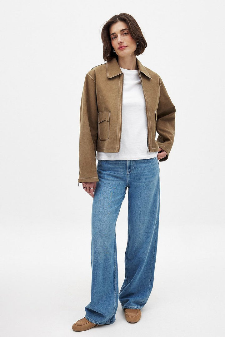 Maya Suede Jacket