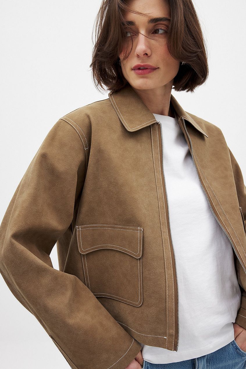 Maya Suede Jacket