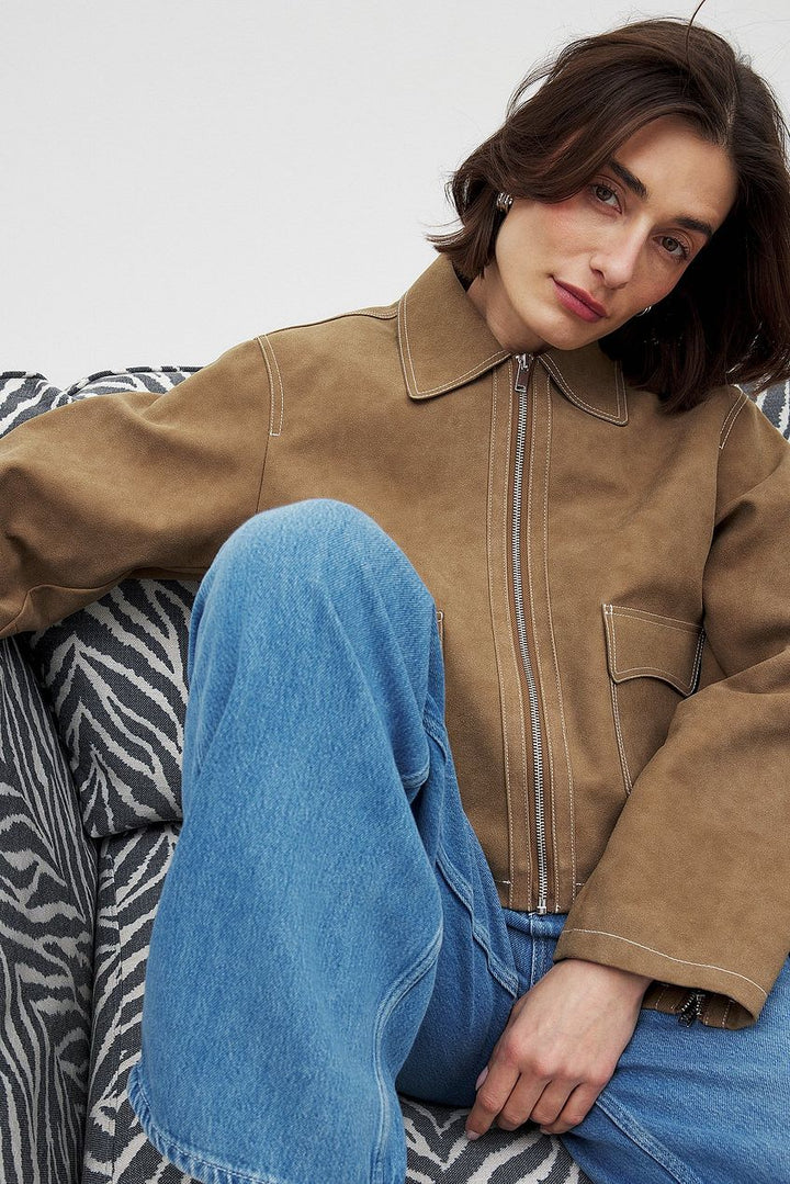 Maya Suede Jacket