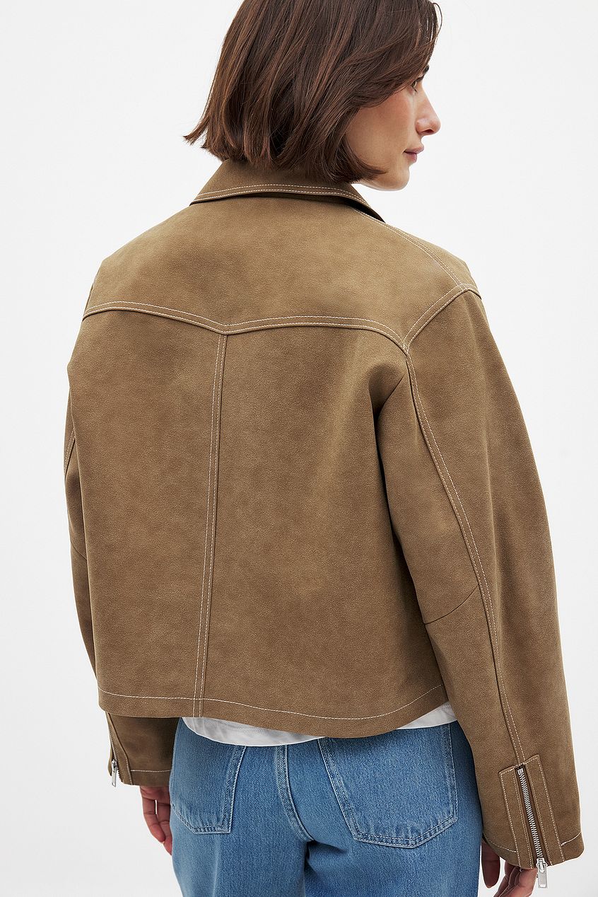 Maya Suede Jacket