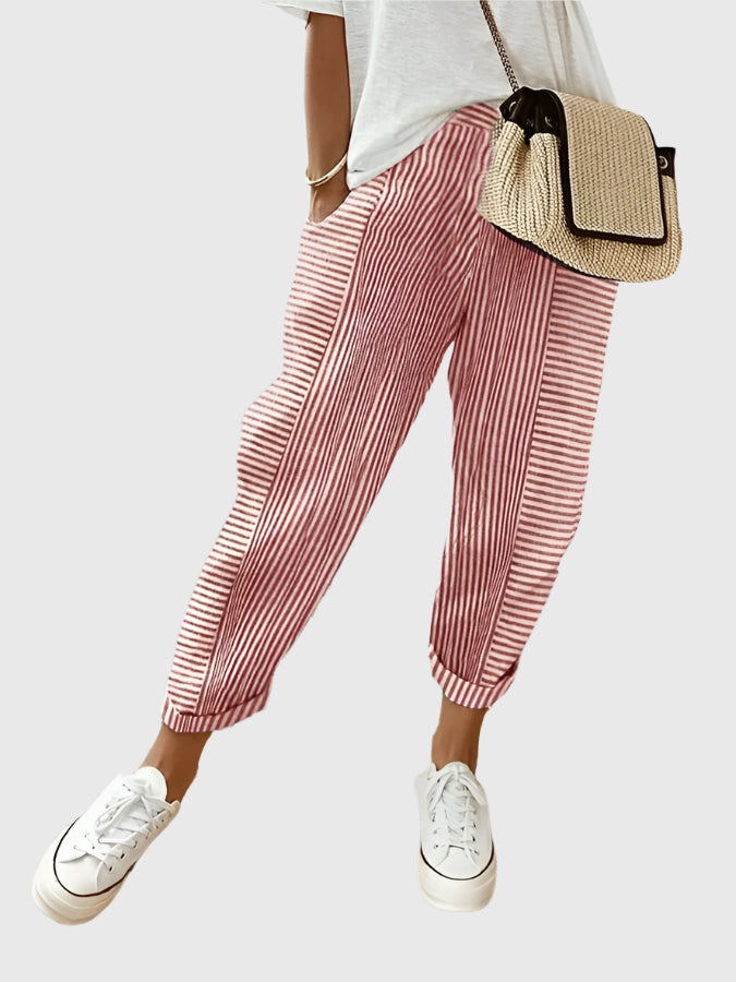 Nicola - Striped Pants